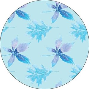 Bonateks, Tapis de souris rond imprimé numérique avec fond antidérapant pour bureau et maison - Diamètre : 22 cm