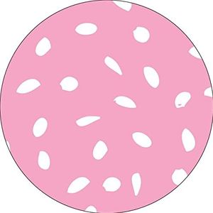 Bonateks, Tapis de souris rond imprimé numérique avec fond antidérapant pour bureau et maison - Diamètre : 22 cm