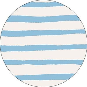 Bonateks, Ronde muismat, digitale print, antislip onderkant, voor kantoor en thuis, diameter 22 cm