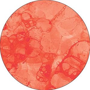 Bonateks, Ronde muismat, digitale print, antislip onderkant, voor kantoor en thuis, diameter 22 cm