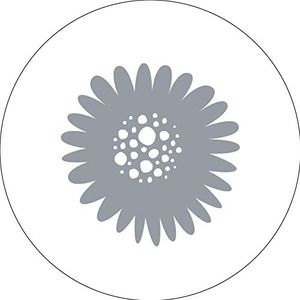 Bonateks, Ronde muismat, digitale print, antislip onderkant, voor kantoor en thuis, diameter 22 cm