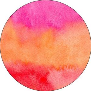 Bonateks, Ronde muismat, digitale print, antislip onderkant, voor kantoor en thuis, diameter 22 cm