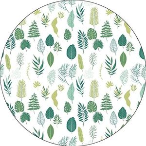 Bonateks, Ronde muismat, digitale print, antislip onderkant, voor kantoor en thuis, diameter 22 cm