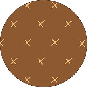 Bonateks, Ronde muismat, digitale print, antislip onderkant, voor kantoor en thuis, diameter 22 cm