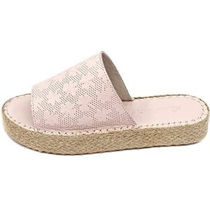 Bonateks Dames DERBTRLK100073 Wedge sandaal, beige, 38 EU, beige, 38 EU