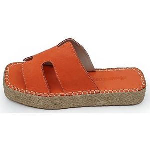 Bonateks Derbtrlk100192 damessandalen, oranje, 37 EU, oranje, 37 EU, Oranje, 37 EU