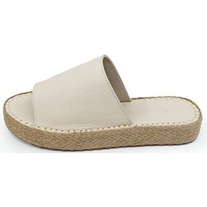 Bonateks Derbtrlk100314 damessandalen, beige, 39 EU, Beige