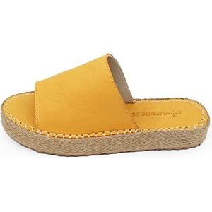 Bonateks FRRBTRLK100328, sandaal voor dames, oranje, maat 38 EU, maat 38 EU, Oranje
