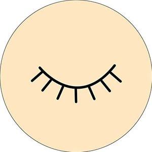 Bonateks, Tapis de souris rond imprimé numérique avec fond antidérapant pour bureau et maison - Diamètre : 22 cm