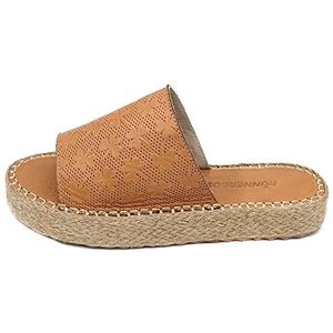 Bonateks FRRBTRLKY100070 damessandalen, bruin, 40 EU, Bruin, 40 EU