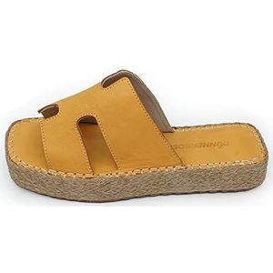 Bonateks Damessandalen FRRBTRLKY100179 sleehak, oranje, 39 EU, Oranje, 39 EU