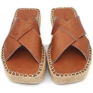 Bonateks DERBTRLKY100139 damessandalen met sleehak, brons, 39 EU, brons, 39 EU, Brons