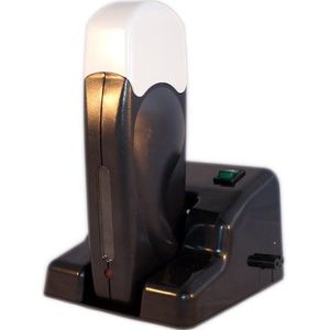 EpilWax Wax Heater voor 100 ml Roll-Ons met Afneembare Plug - Black Style Series - Wax Warmer Apparaat voor het smelten van Refill Cartridges (Modulaire Base, Zwart)