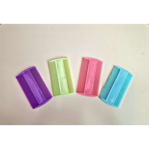 Luizenkam - Netenkam - Luizen - Neten - - Haarkam - Haar - Kam - Set - 4 Kleuren