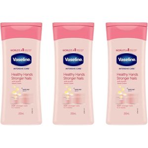 Vaseline - Handcrème - Healthy Hands Stronger Nails - 200ml x 3