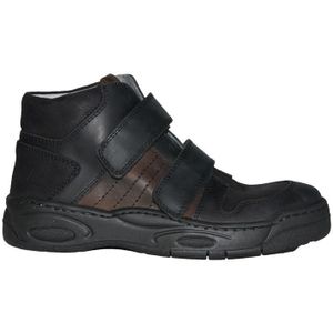 Track - Style 038783 - Klittenbandschoenen - Zwart - Rubberen Zool