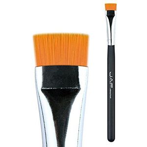 Makkelijk te gebruiken Professionele kwaliteit Cosmetic Beauty Tools Flat Zelfs Eyeliner Borstels Soft Stijve synthetisch haar Geschikt for Eye Liner make-up 07SHYE (Color : Black)