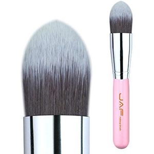 Makkelijk te gebruiken Professionele kwaliteit Cosmetic Beauty Tools Retail 18SSYJ Tapered Kabuki Borstel for gezicht make-up vloeibare room Foundation Soft Synthetic Taklon Hair Make Up Brush