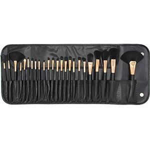 Makkelijk te gebruiken High Grade en Fashion 24 stuks volledige set van Beauty Make-up tools Make-up borstel set Brush Blush Eye Shadow Lip Brush gemakkelijk mee te nemen