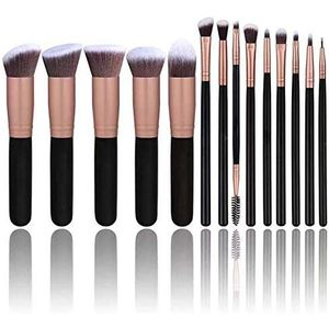Makkelijk te gebruiken High Grade en Fashion 14 stuks make-up Brushes Makeup Tools Makeup Spot Stichting Make-up Brush Set Gemakkelijk te Smear