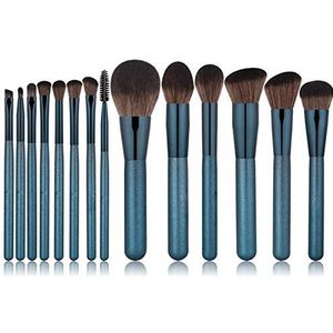 Makkelijk te gebruiken Mooi en Fashion 14 stuks Starry Story make-up borstel set Brush Oogschaduw Lip Brush Blush Brush Beginner Make-up Make-up Tool Soft, sterke affiniteit, sterke greep, zachte kleu