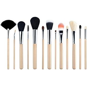 Makkelijk te gebruiken Mooi en Fashion 13 stuks witte make-up borstel set Brush herstelcapaciteit Hoge Licht Base make-up Loose Powder Brush Blush Brush High Gloss Brush Eye Shadow Brush