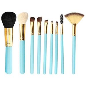 Makkelijk te gebruiken Mooi en Mode 9 stuks make-up borstel set volledige Set Makeup Tools Brush Foundation Brush Eye Shadow Brush lip brush wenkbrauw borstel set Brush Nose Brush