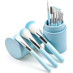 Makkelijk te gebruiken Professionele kwaliteit Cosmetische Portable 5 Eye Make-up borstel set van 5 Oogschaduw Borstels Liquid Small Brush Makeup Tools zijn geschikt for gezichtscontouren, gemakkelijk