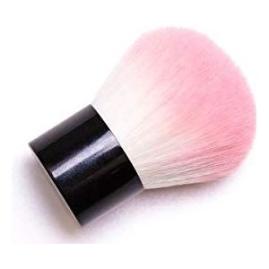 Makkelijk te gebruiken Professionele kwaliteit Cosmetische Single Medium Mushroom Head Blush Brush Custom Loose Powder Honey Powder Makeup Makeup Tools For gezichtscontouren, gemakkelijk te smeren, la