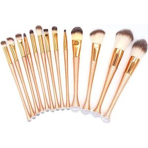 Makkelijk te gebruiken Professionele kwaliteit Cosmetische 13 stuks nieuwe kleine taille Makeup Brushes Set Brush Thread Brush Eyeshadow Brush Combinatie Makeup Tools