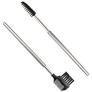 Makkelijk te gebruiken Professionele kwaliteit Cosmetische Enten wimpers Tool Wimpers Double Head Comb Lash opzetborstel Kam Wimper Spiral Comb wimperkruller