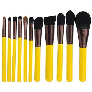 Makkelijk te gebruiken Professionele kwaliteit Cosmetische Kleine Gele Eend 11 stuks make-up set borstel set Beginner Makeup Tools volledige set van make-up oogschaduw borstel Blush Loose Powder Brush