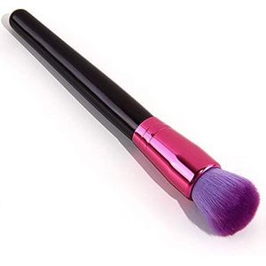 Makkelijk te gebruiken Professionele kwaliteit Cosmetische Blush Brush Purple Portable multifunctionele make-up kwast Honey Powder Blush Foundation Brush Makeup Tools