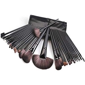 Makkelijk te gebruiken Professionele kwaliteit Cosmetische 34 stuks make-up borstel set volledige set van Brush Foundation Brush Eye Shadow Brush lip brush wenkbrauw borstel Nose Shadow Brush Makeup T
