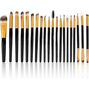 Makkelijk te gebruiken Professionele kwaliteit Cosmetische Mermaid make-up borstel set cosmetische Eye Shadow Brush Nylon Powder Foundation Brush Set Blush Brush [mode] Fishtail Shape.