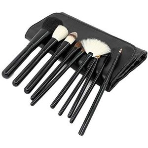 Makkelijk te gebruiken Professionele kwaliteit Cosmetische Huayiya make-up borstel set 10 delige set van wol Pony Brush make-up Brush Set De mogelijkheid om Delicate Powder absorberen om u te helpen m
