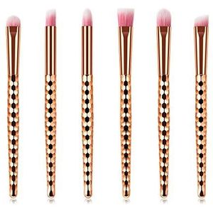 Makkelijk te gebruiken Professionele kwaliteit Cosmetische meervoudige combinatie make-up borstel set make-up kwast Honeycomb Polijsten, Spot, Concealer - hoge kwaliteit kunststof Compact borstelharen