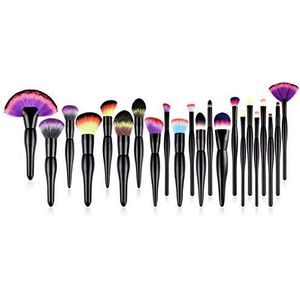 Makkelijk te gebruiken Professionele kwaliteit Cosmetische 22 stuks make-up Penselen Make-up Sets Fan borstels Powder Brush High-end hoge kwaliteit make-up borstel set