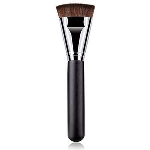 Makkelijk te gebruiken Professionele kwaliteit cosmetische reparatie capaciteit Brush Shadow Brush Foundation Contour Brush Buitenlandse Handel Hot Koop Buitenlandse Handel Hot zwart handvat Silver Tu