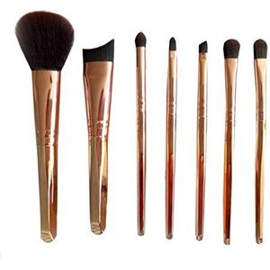Makkelijk te gebruiken Professionele kwaliteit Cosmetische 7 stuks Beginners Basis make-up borstel set Blush Contour Eye Brush Makeup Brush Combination