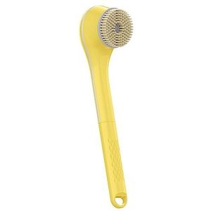 Oplaadbare lichaamsborstel, elektrische borstelset voor het lichaam, oplaadbaar, IPX7, lange handgreep, peeling, spin scrubber voor douche, badkamer wasreiniger, reiniging
