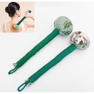 Meridian Tapping Hammer Manual Massage Tools, Body Massage Hamer, Hele Body Massage Hamer, Rugpijn Massage Hamer 2P Blauw en Geel