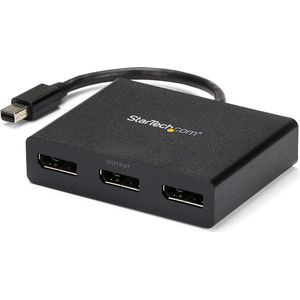 StarTech.com Mini DisplayPort naar DisplayPort multi-monitor splitter - 3 poorts MST Hub