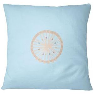 Bona Basics, Decoratieve kussensloop, decoratieve kussensloop, woondecoratie, voor bank, café, grootte: 60 x 60 cm, kleur: lichtblauw