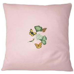 Bona Basics, Decoratieve kussensloop, decoratieve kussensloop, woondecoratie, voor bank, café, grootte: 60 x 60 cm, kleur: lichtroze