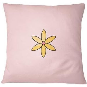 Bona Basics, Decoratieve kussensloop, decoratieve kussensloop, woondecoratie, voor bank, café, grootte: 60 x 60 cm, kleur: lichtroze