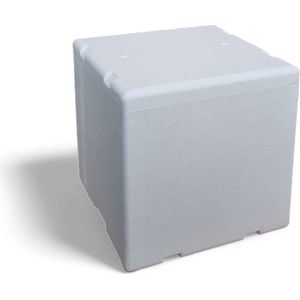 Thermische Koelbox 30 Liter - Kubus - Isolatiedoos - Droogijs-Box - Isomo - Tempex Thermobox - Geïsoleerde Verzendverpakking