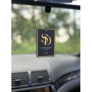 ScentDrive Autoparfum - Cool - Geurverfrisser - Auto luchtverfrisser - Auto luchtje - geurhanger - geïnspireerd door Cool water van Davidoff - 1 stuk