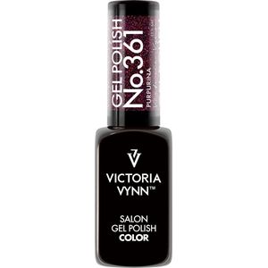 Victoria Vynn – Salon Gelpolish 361 Purpurina - Holo Colorido - Flash - bordeaux rood - reflecterende gel polish - reflect - reflectie- gellak - nagels - nagelverzorging - nagelstyliste - uv / led - nagelstylist - callance