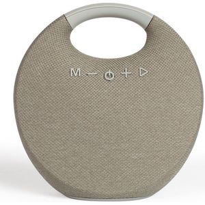 Livoo draagbare Bluetooth Speaker - 5W - 4 uur luistertijd - Microfoon - 10m bereik - Grijs